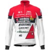 Fietskleding (Fietsshirt Lange Mouw + Lange Koersbroek) Sidermec 2021 Androni Giocattoli - Rood Wit